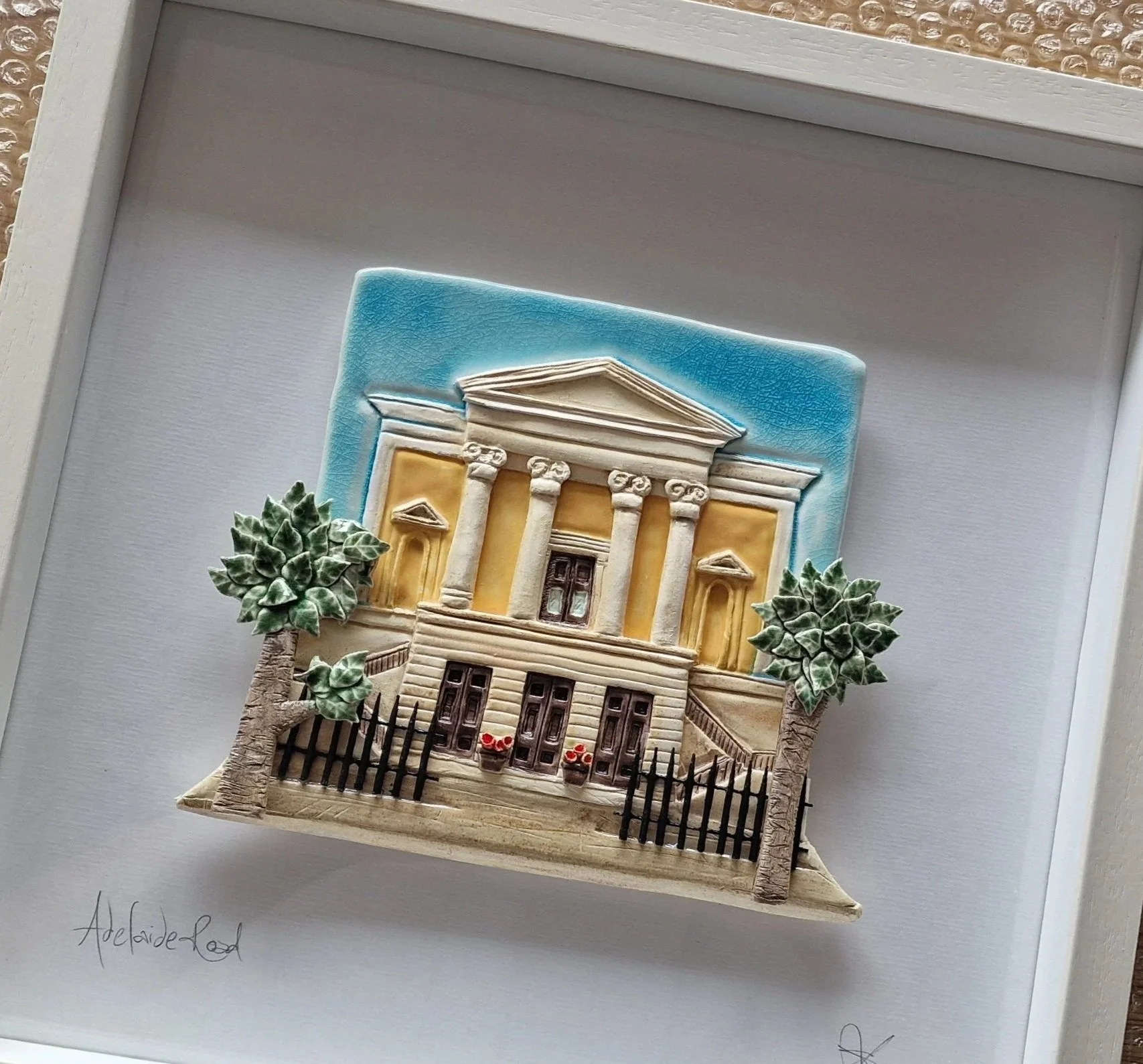 'Adelaide Road', Dublin 15x15in Frame