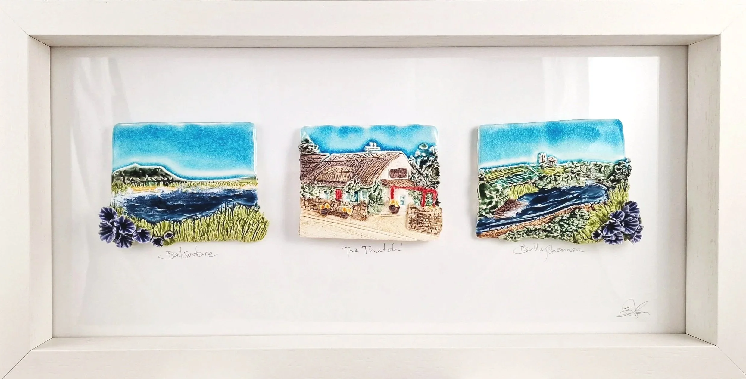 Ballisodare to Ballyshannon tribute piece 16x7.5in Frame