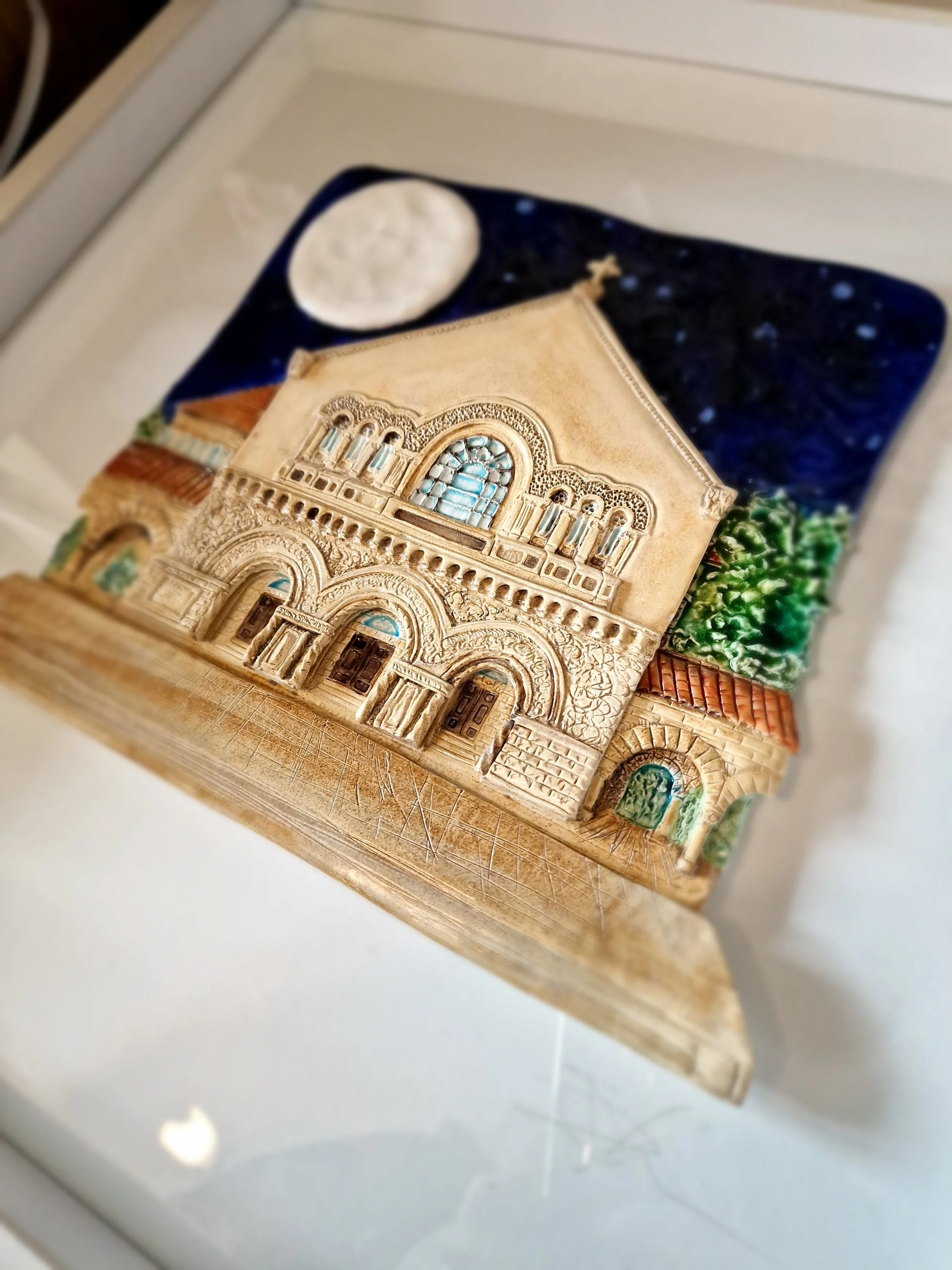 Church 50x50cm Frame