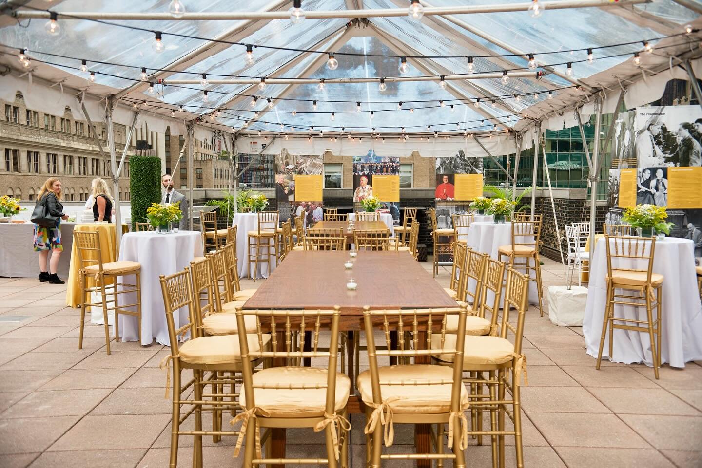 We won&rsquo;t let a little rain upset your outdoor event. ✨

With  NYFF&rsquo;s elevated tents, you have a beautiful setting and a weather backup all in one. Perfect for outdoor summer gatherings from proms, to bar/bat mitzvahs, to weddings! 

#NYFF