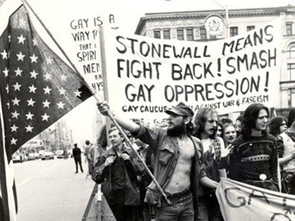 Stonewall riots, 1969 (photo source unknown)