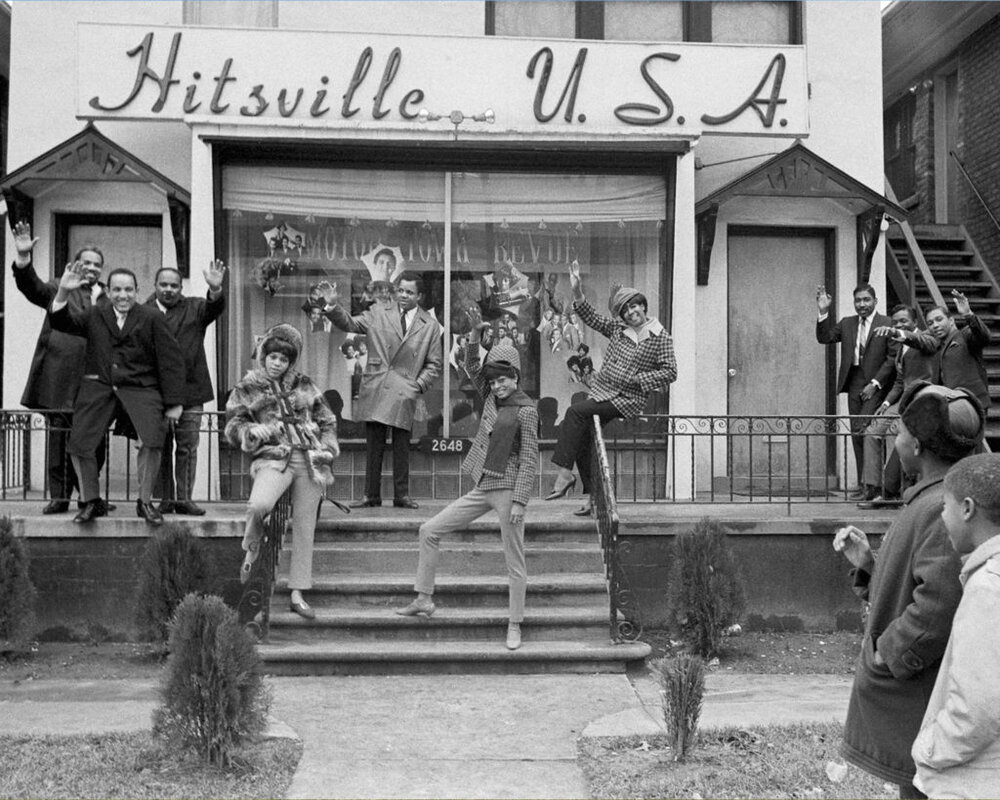 (photo reproduite avec l'aimable autorisation du Motown Museum)Artistes de Motown Records, milieu des années 60