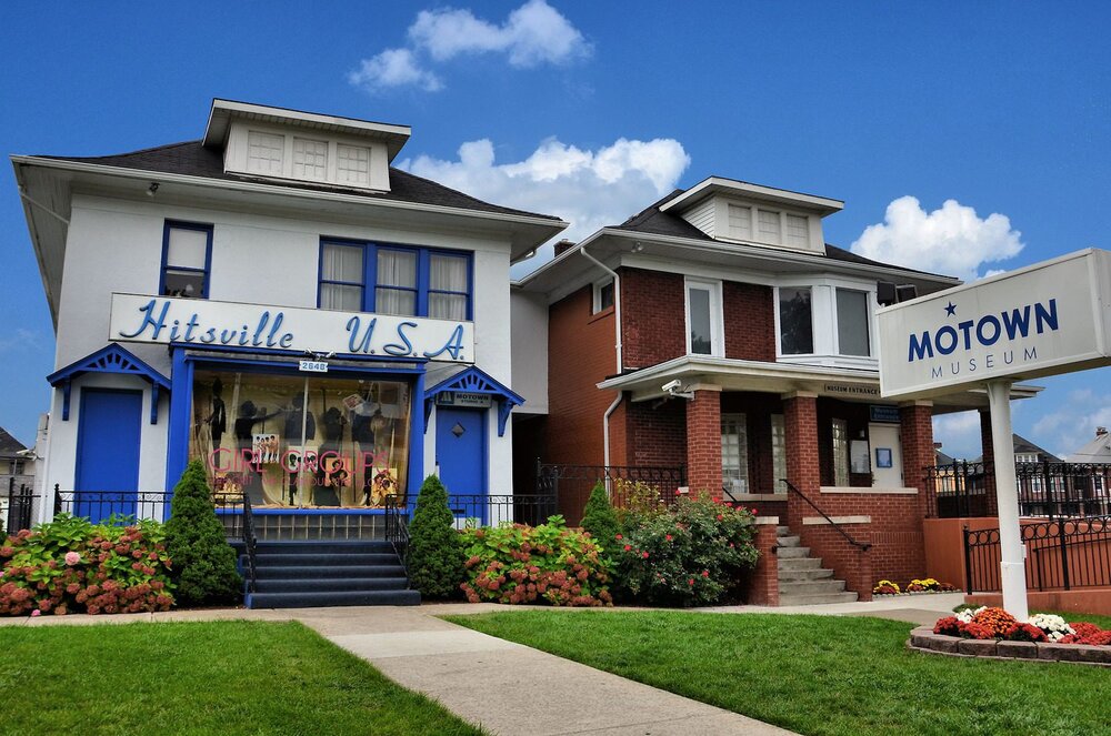 (photo reproduite avec l'aimable autorisation du Motown Museum)Hitsville U.S.A, aujourd'hui le Motown Museum