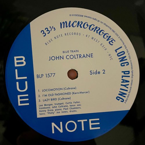 John Coltrane, Blue Train, Blue Note, Tone Poet, jazz, Rudy Van Gelder, RVG, PMA Magazine, Claude Lemaire, Robert Schryer