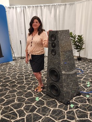 audio, audiophile, hi-fi, Acora Acoustics, granite loudspeakers