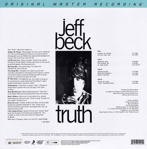 Jeff Beck, Led Zeppelin, Deep Purple, Supertramp
