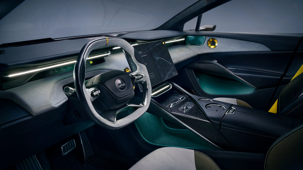 Haut-parleurs KEF, Lotus Eletre, système audio pour voiture, hi-fi, haut de gamme, audio, audiophile