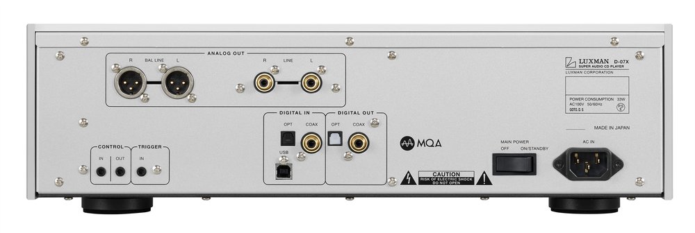 Luxman D-07X SACD/CD/DAC, PMA Magazine