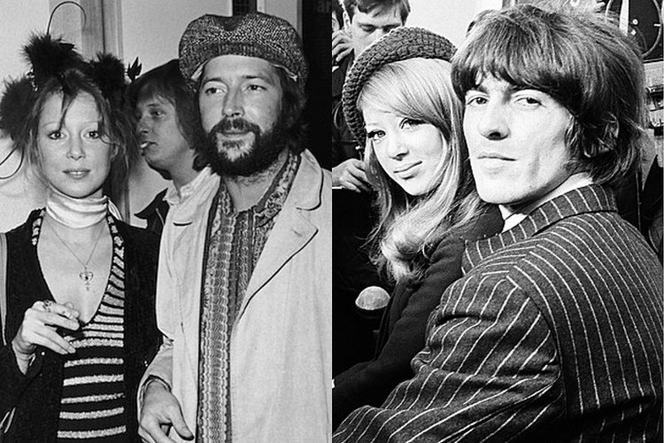 Eric Clapton, George Harrison, Bobby Whitlock, PMA Magazine