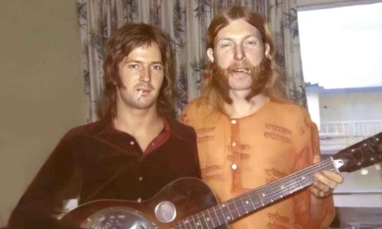 Eric Clapton, George Harrison, Bobby Whitlock, PMA Magazine