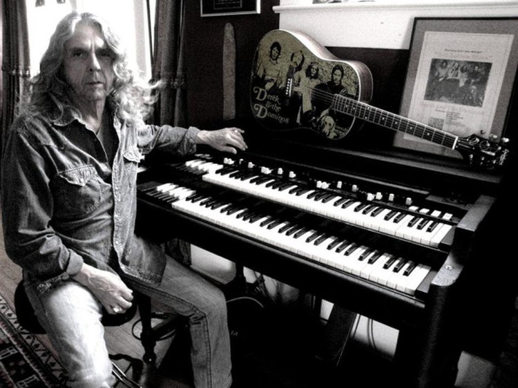 Eric Clapton, George Harrison, Bobby Whitlock, PMA Magazine