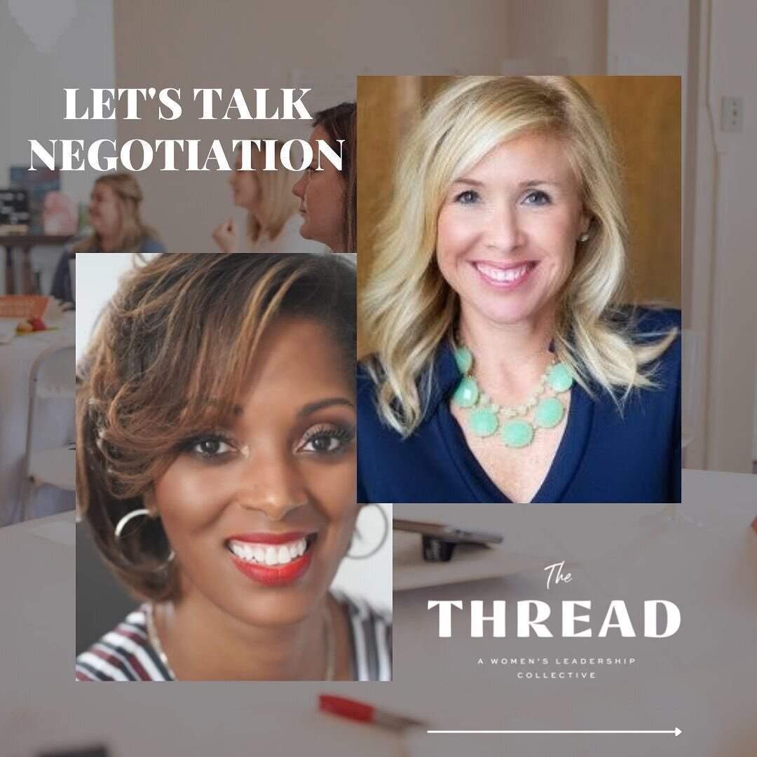 When you hear &quot;negotiation&quot;, what's the first word that comes to mind?

Cohort One is beyond excited to learn from two extremely-respected Wichita women, Kaye Monk-Morgan, Vice President of Strategic Engagement and Planning for Wichita Stat