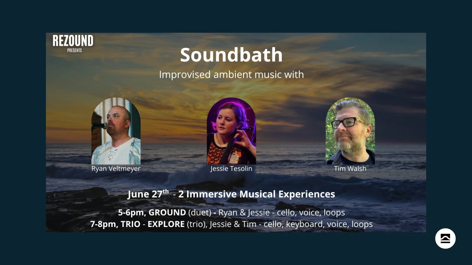 REZOUND soundbath - TRIO