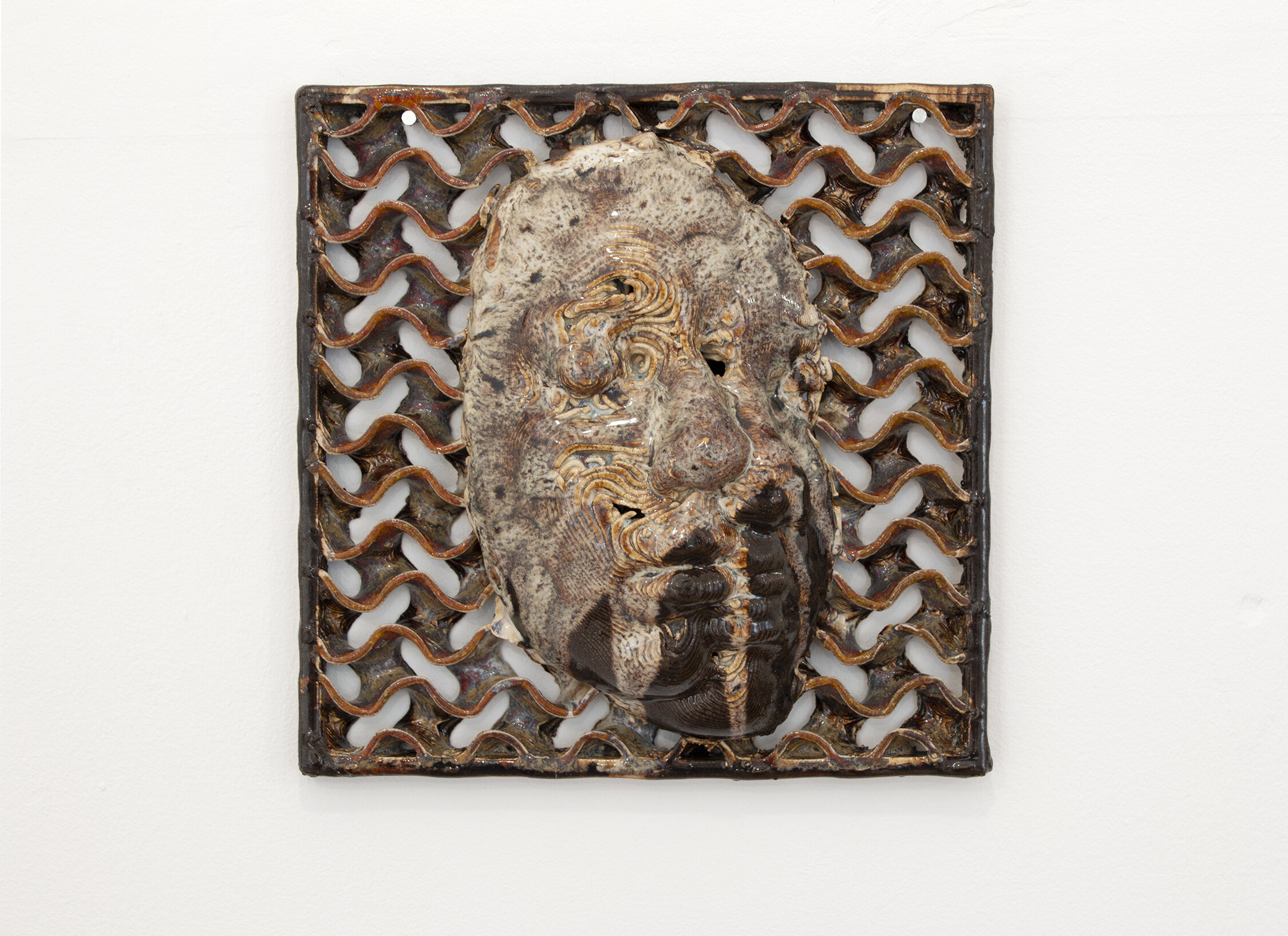 Untitled, 3D ceramic print, 22 x 22.5 cm, 2020, Enorê