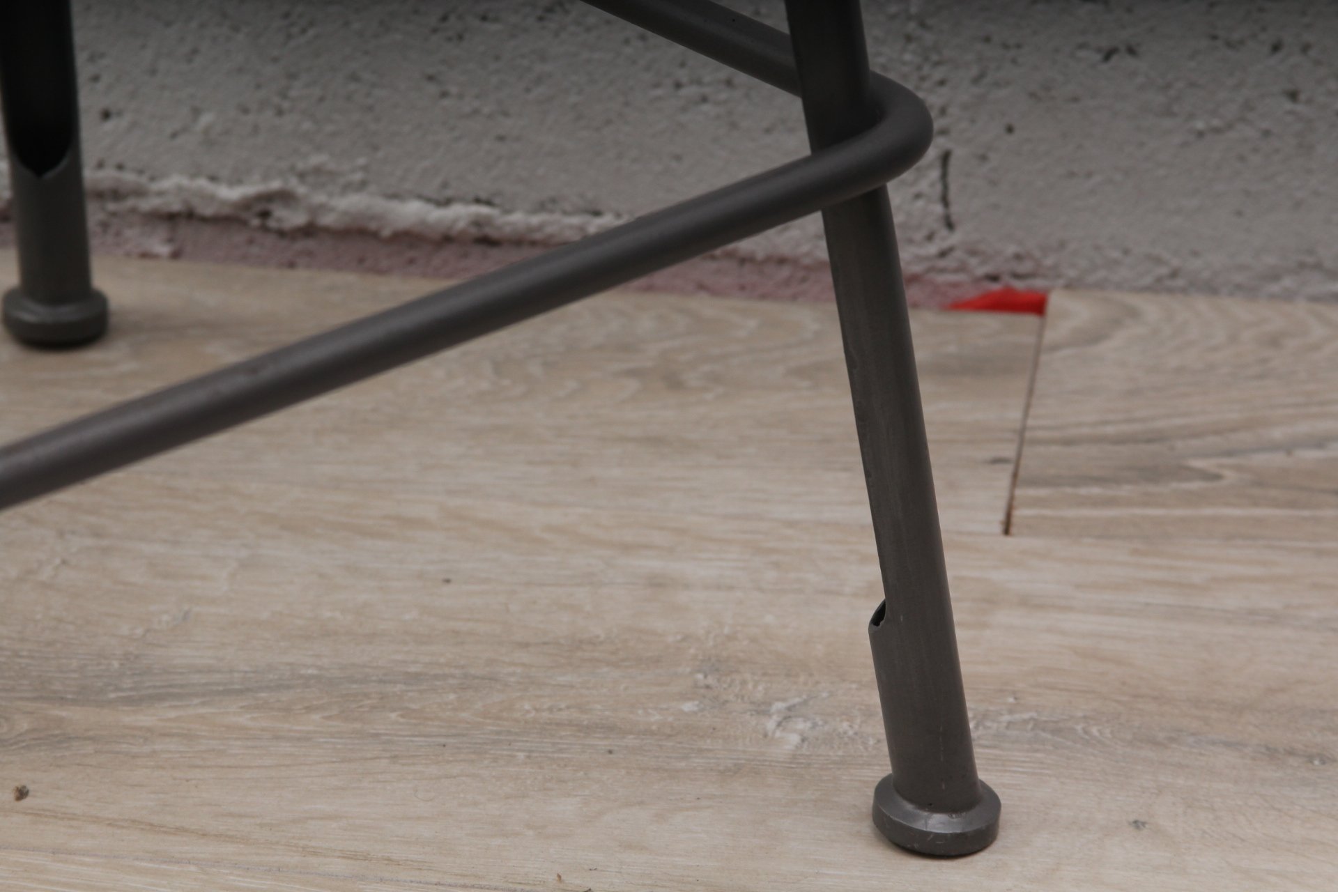 Pair of Modern Industrial Counter Stools — Resiklo Design