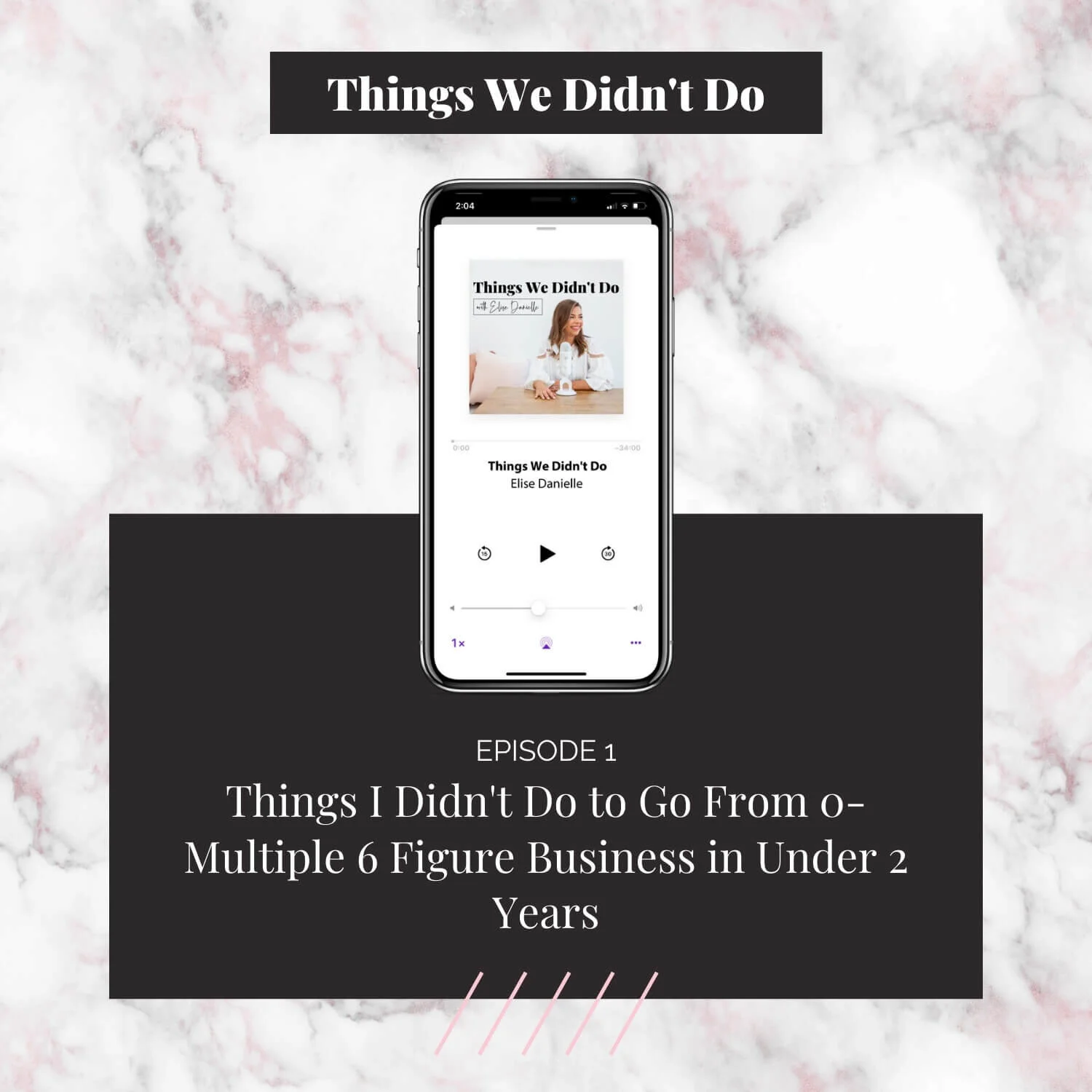 Episode 1:  Things I Didn't Do to Go From 0-Multiple 6 Figure Business in Under 2 Years