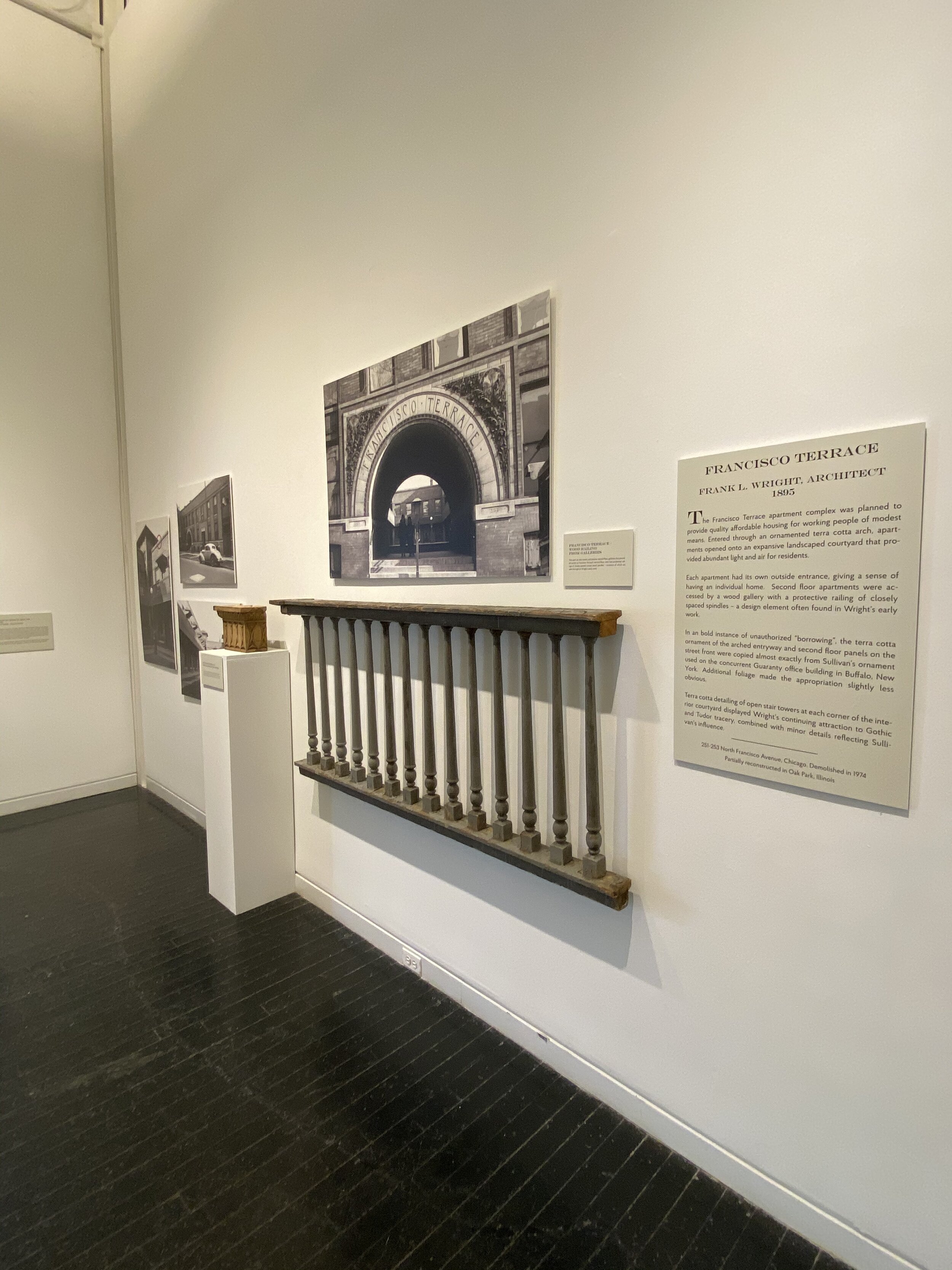 Courtesy of the Elmhurst Art Museum Wright before the Lloyd Exhibit