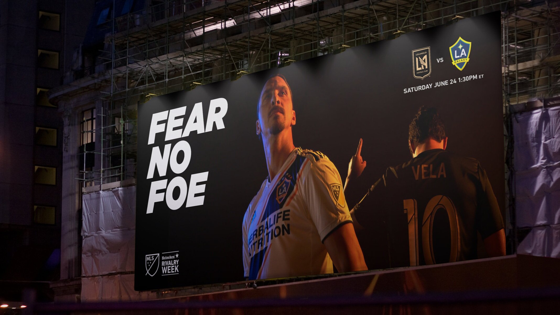OOH for “El Tráfico” (derby between LA Galaxy and LAFC)