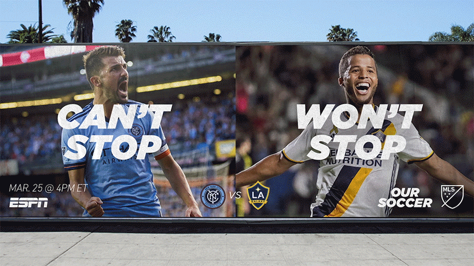 OOH for league campaign