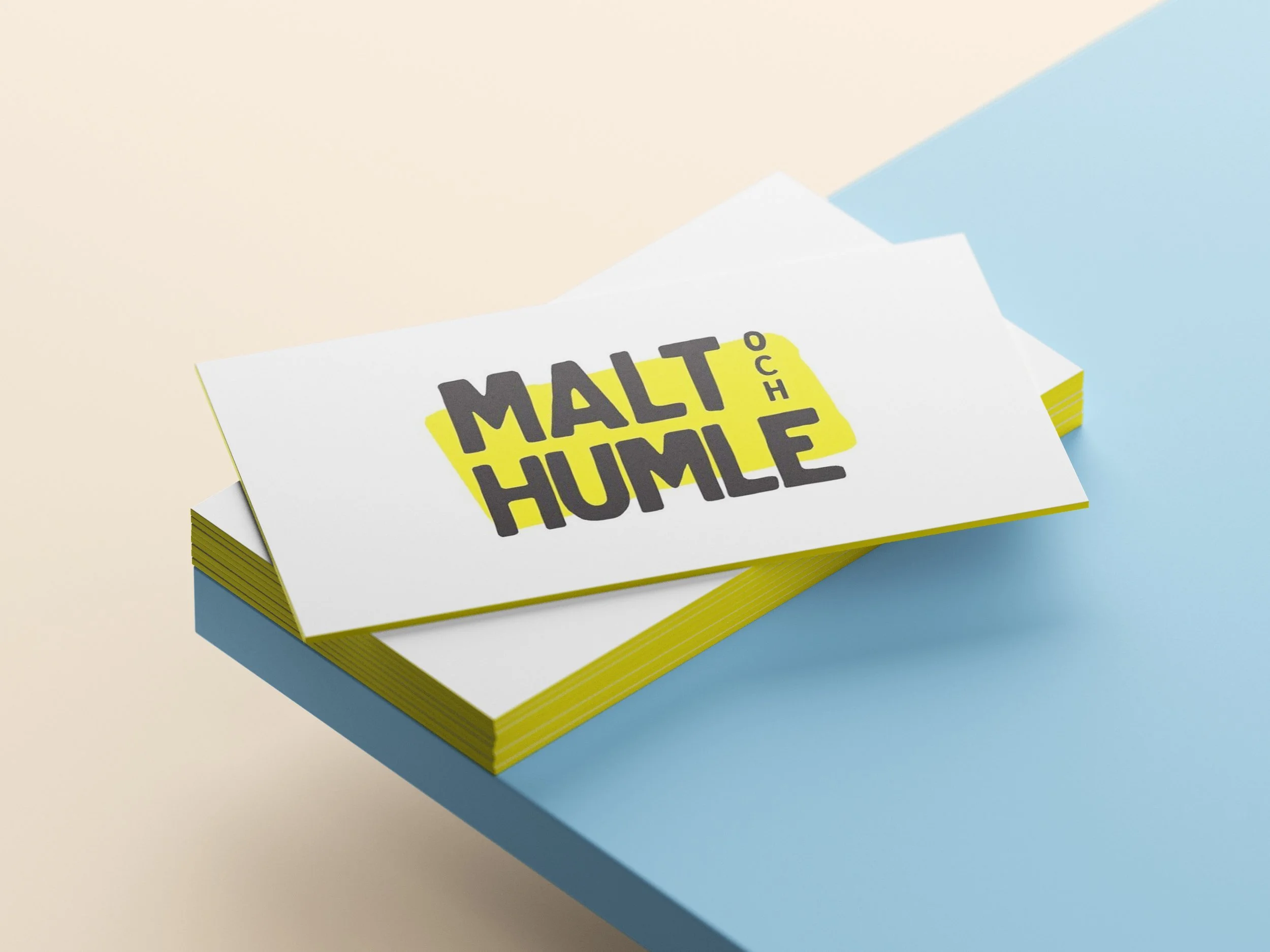 MALT & HUMLE / Logodesign för restauranger
