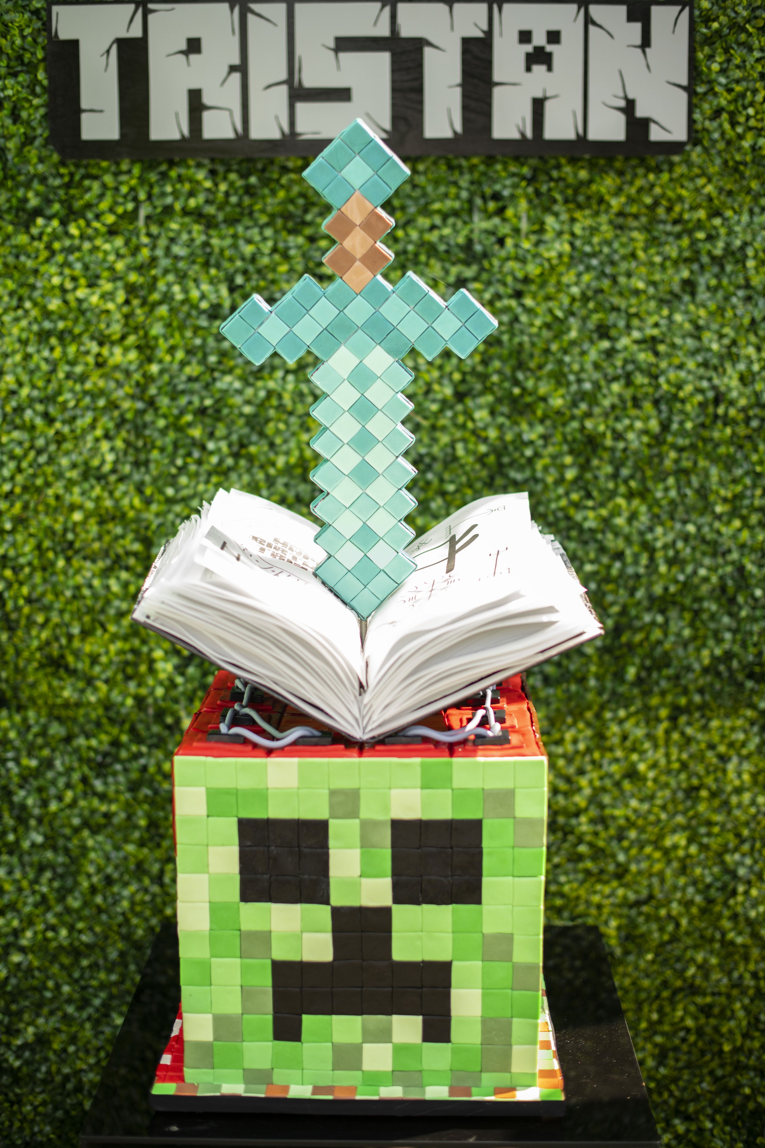 Minecraft Creeper Png, Transparent Png  Minecraft cake toppers, Minecraft  party decorations, Creepers