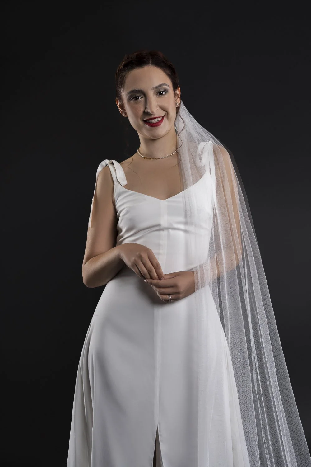 Confetti Floral Veil Luxury Bridal Shop Love Lane London — Love