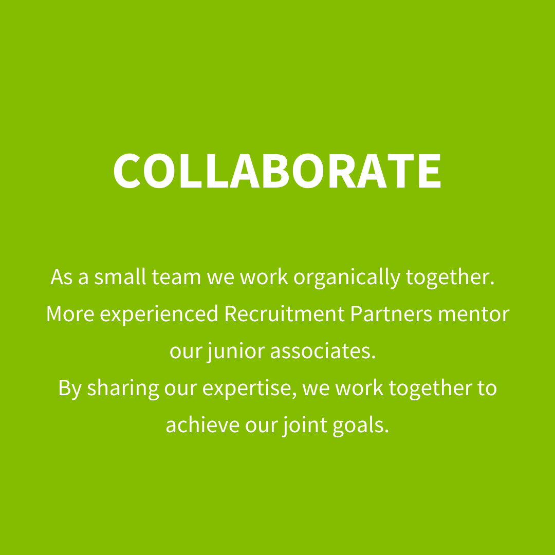 Collaborate with the team to become a leading technology marketing recruitment professional