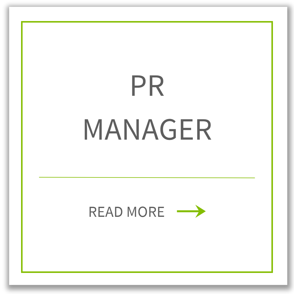 PR Manager in Technology: Job Description
