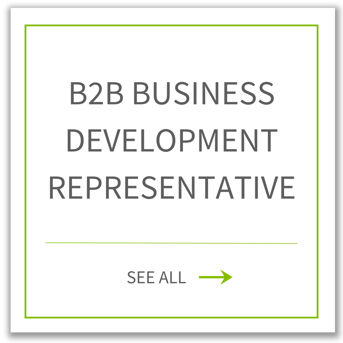 B2B Business Development Representative (BDR) Team