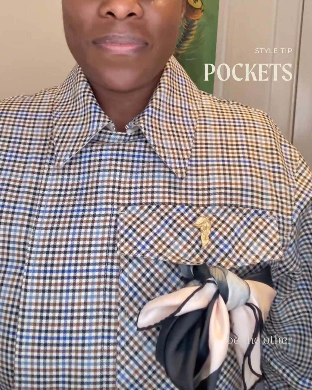 One simple move = major style upgrade.

Pin a brooch or stick pin to the front pocket of your outerwear and watch your look transform&mdash;effortless, elegant, and totally YOU.

This underrated placement adds instant polish and personality to coats,