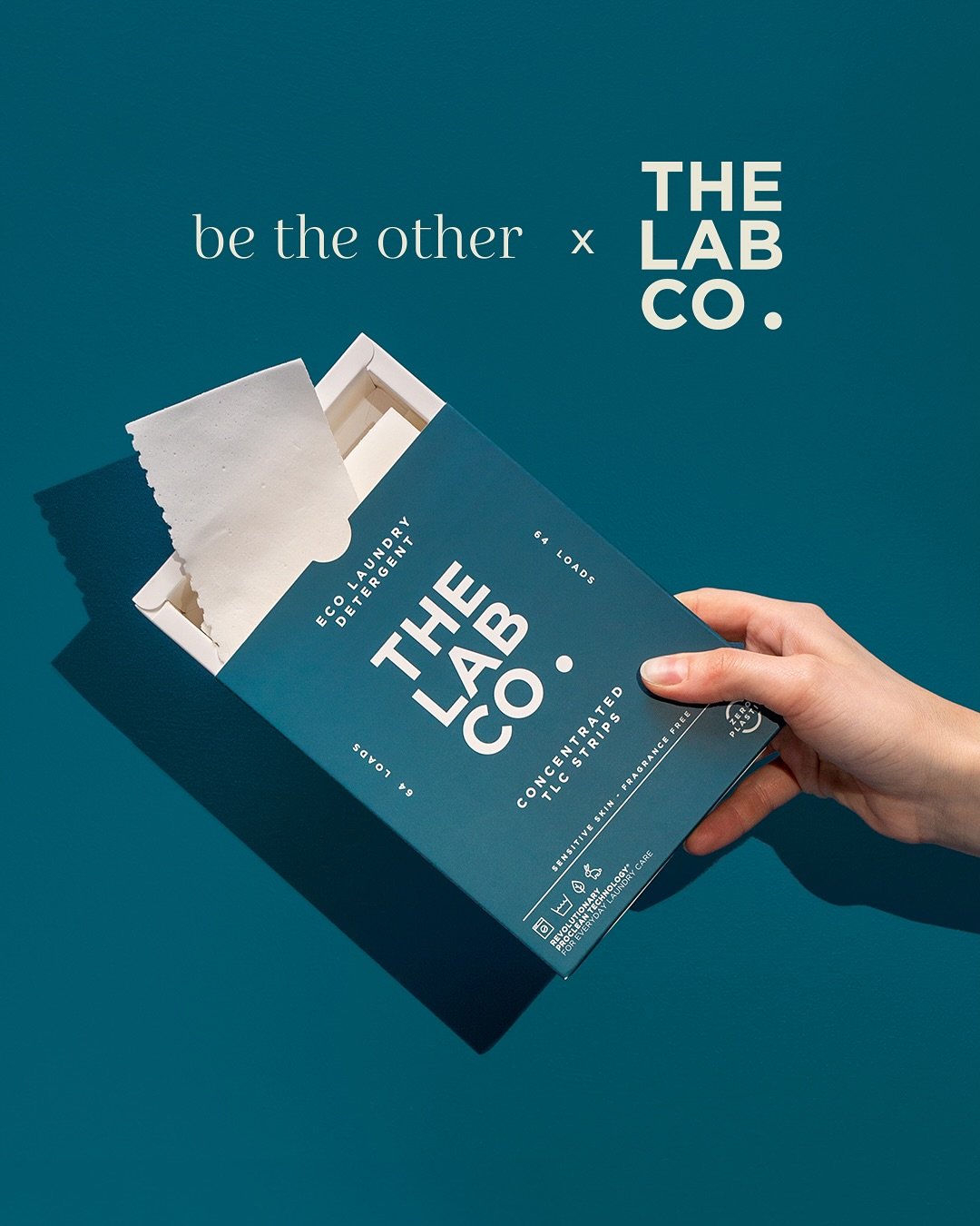 Wait for it... 👀✨

We&rsquo;ve partnered with @thelabco_ the luxury homecare brand, so every @betheother silk scarf comes with a complimentary detergent sample. PLUS (you&rsquo;ll like this), an exclusive 10% off their beautiful, non-toxic homecare 