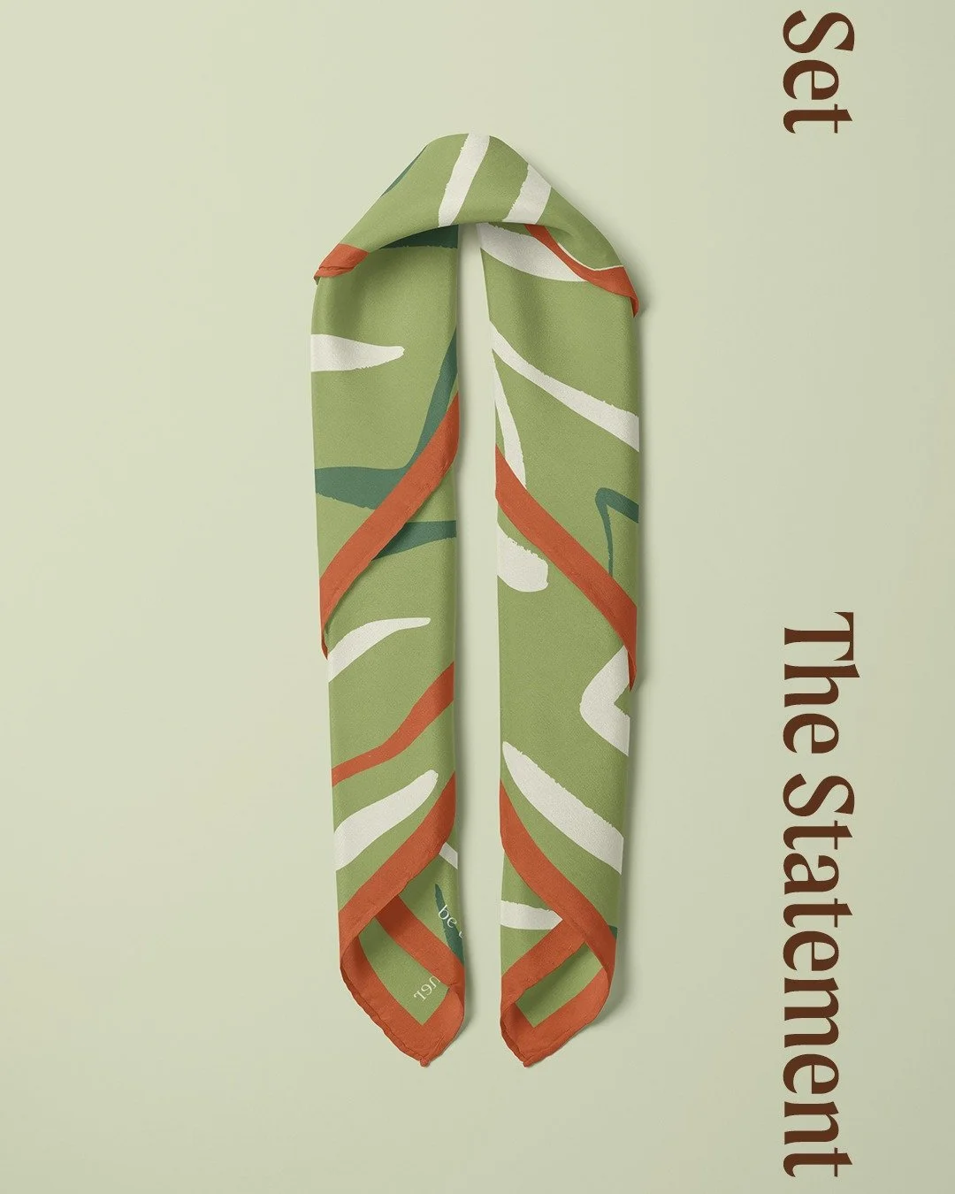 🌿✨ Meet The Statement Set.
Grounded. Sculptural. Unmistakably chic.
Your large green Earth-inspired scarf meets the On The Curve stick pin, a pairing made for effortless sophistication.

Think: timeless elegance with a modern twist.
Dress it up, dra