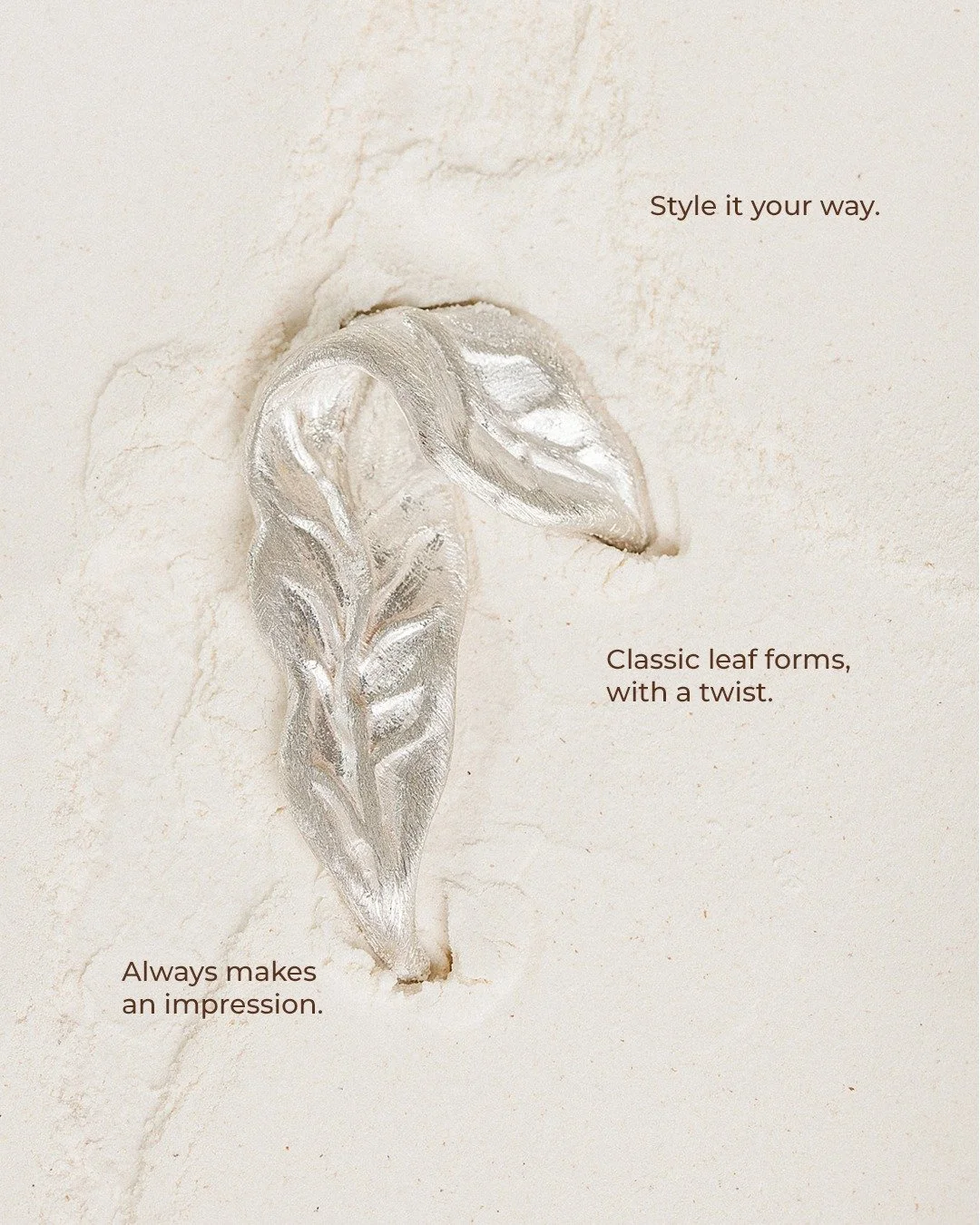 Take A Bow is the one that sparks conversation.
Pinned at the neckline, on a bag, a hat -  it just works.

Elegant, but with personality. The kind of piece that feels collected, not trendy.

A founder favourite from our Nature's Gift collection.