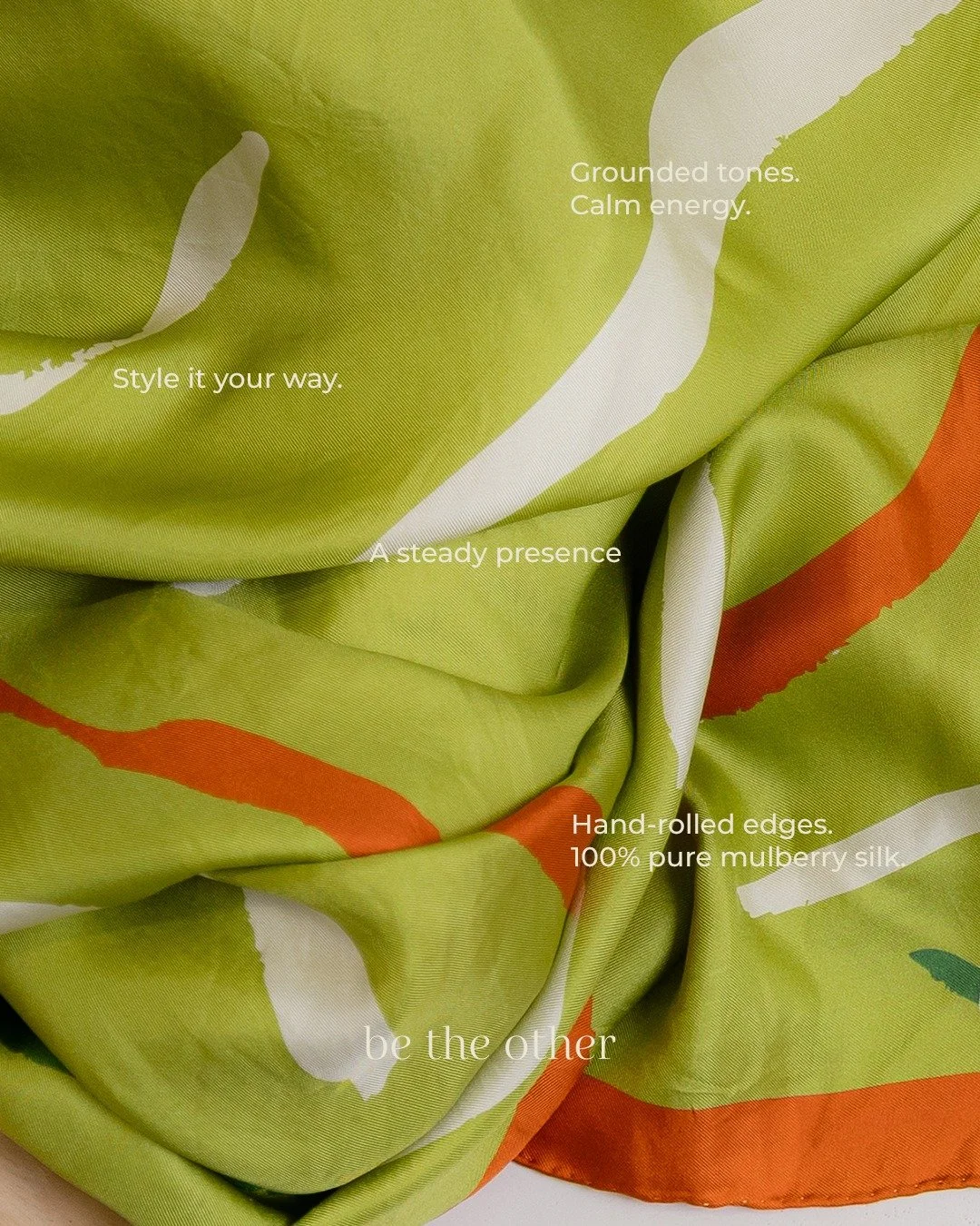 Rooted is the one you reach for when you don&rsquo;t want to think.
Warm tones, grounding energy - it just works.
The scarf you throw on when everything feels a little chaotic, and somehow&hellip;it all comes together.

Shop Rooted now.