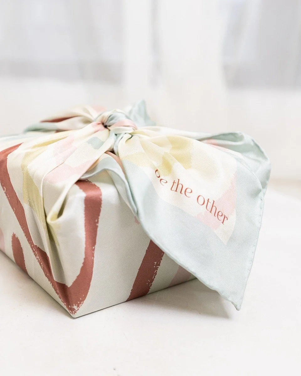 Some gifts are too beautiful to throw away.

Wrap with a silk scarf and you're giving more than a present, you're giving two gifts in one. Thoughtful, reusable and made to be enjoyed long after the celebration ends.

✨ Would you love to receive a gif