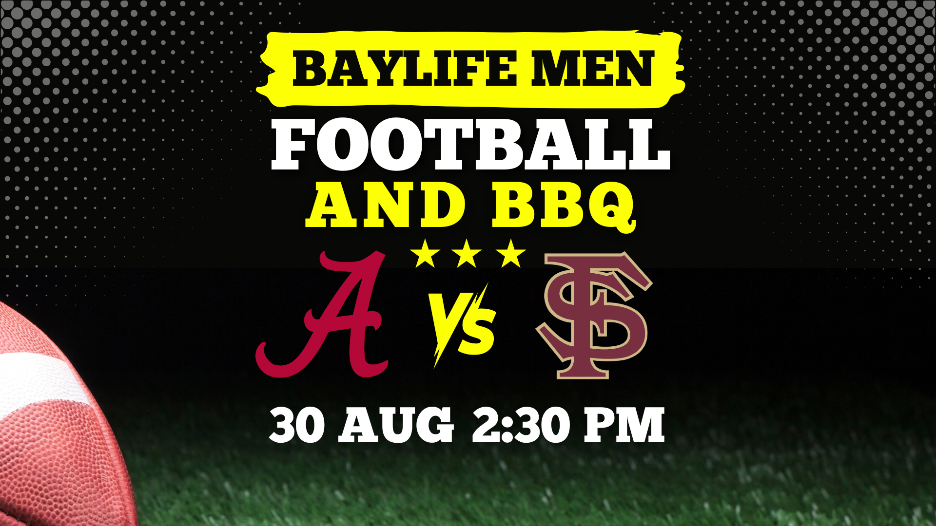 BayLife Men's BBQ & Football