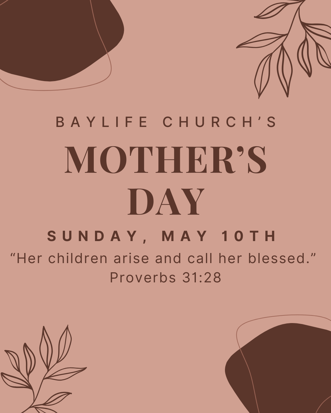 Mother's Day and Child Dedication