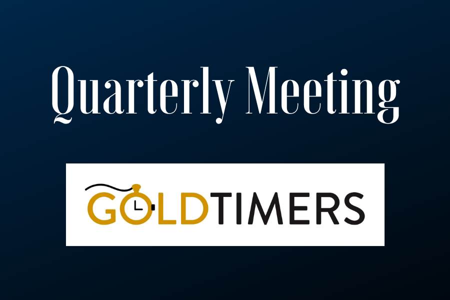 Quarterly Meeting - April 2027