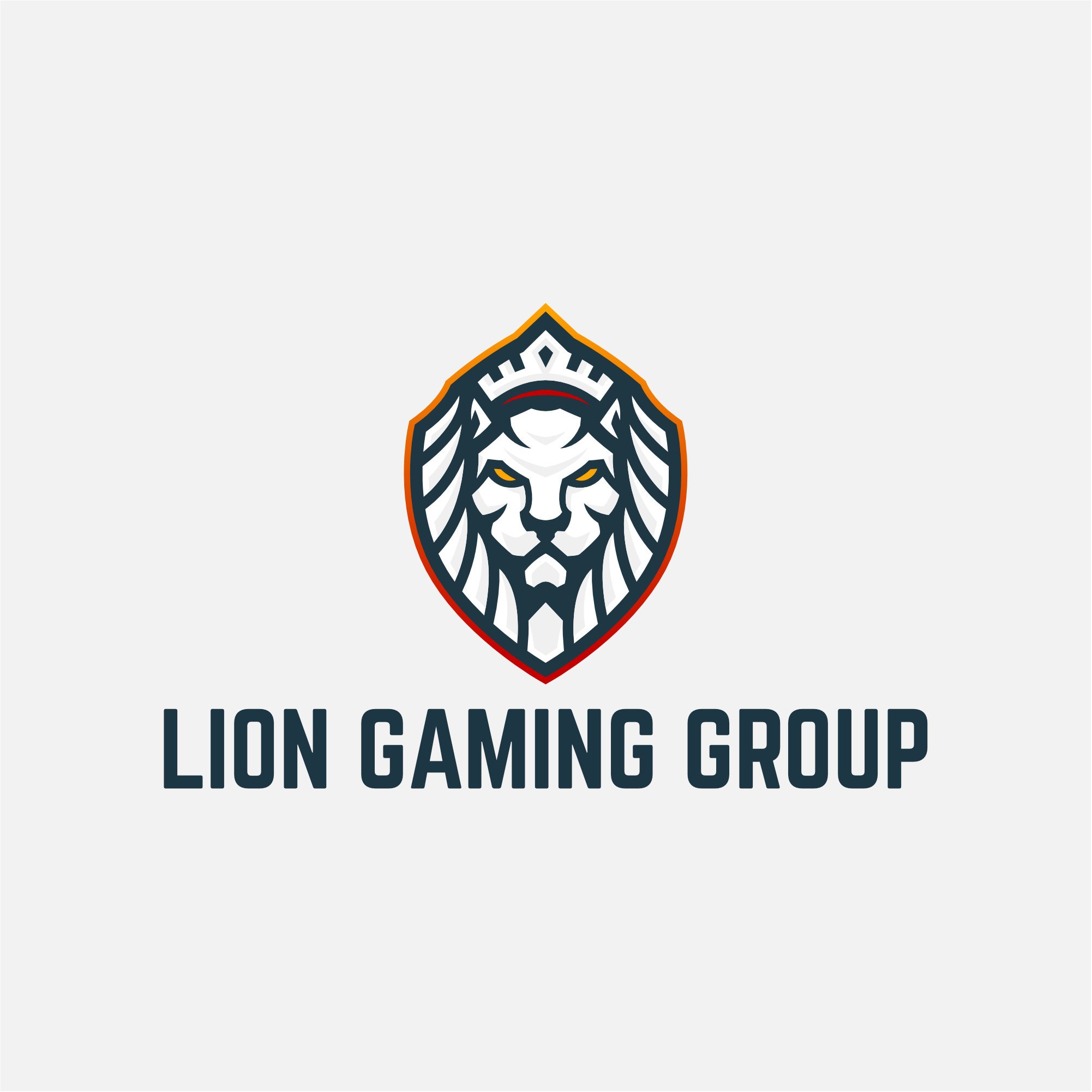Lion Gaming Zone' Poster, picture, metal print, paint by Pucaaa | Displate