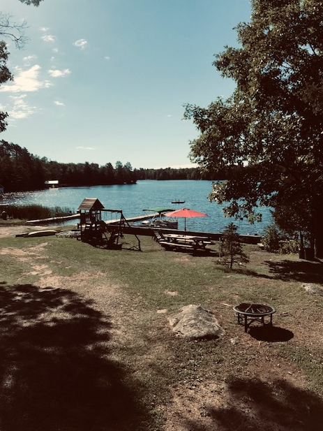 View from Enclosed deck