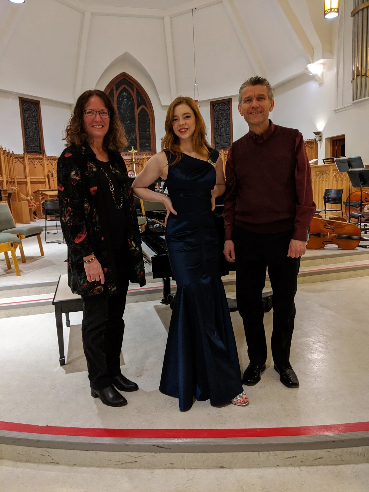Just before the Covid shut down in March 2019, Satai Miller performed a Mozart Concerto with the Ambrose Symphony at St. Stephen’s church. She is a former student of mine, and Edwin Gnandt’s..JPG