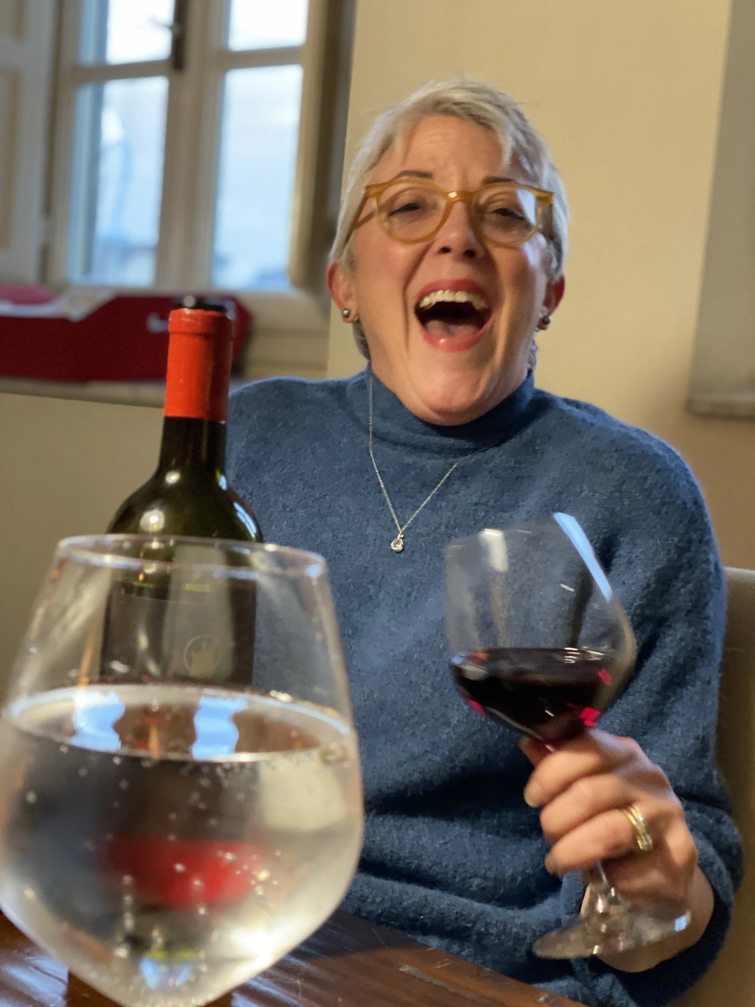   Hi Esther: You actually didn’t have any credit, but because you responded and because you are so much fun I am sending you a personalized photo anyway. -T  