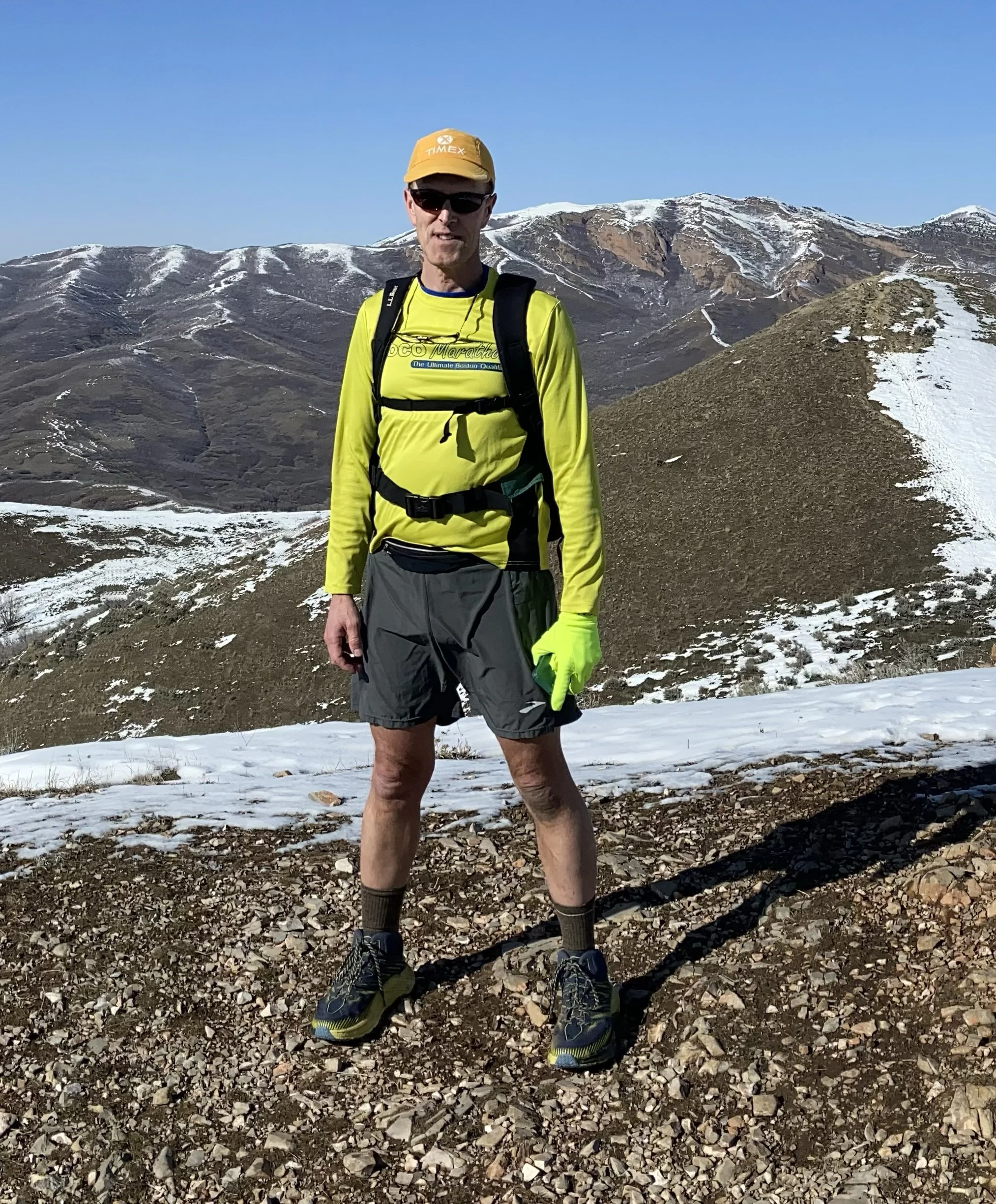 Brent on a Utah trail.