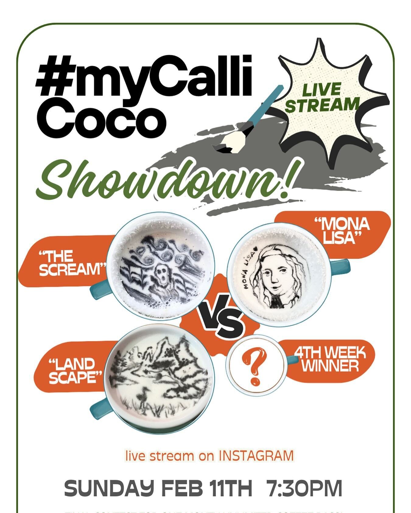 As our Calli-Coco continues to steal the spotlight, we&lsquo;ve been blown away by the incredible drawings from our amazing customers. To wrap up the festival with a bang, we&rsquo;re thrilled to have the Grand Finale: a LIVE ART BATTLE right here in