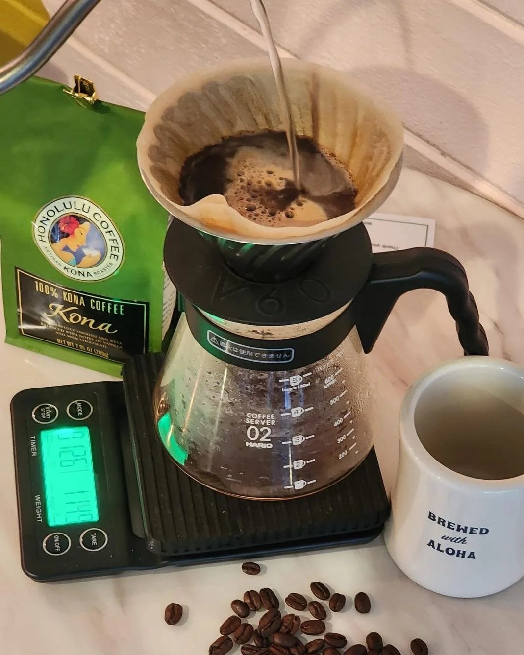 How to Brew the Perfect Pour-Over with Kona Coffee at Home ☕🌺