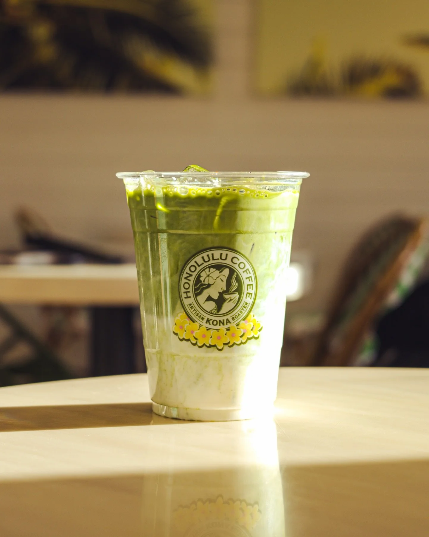 Matcha moment, island style 🍵🌴