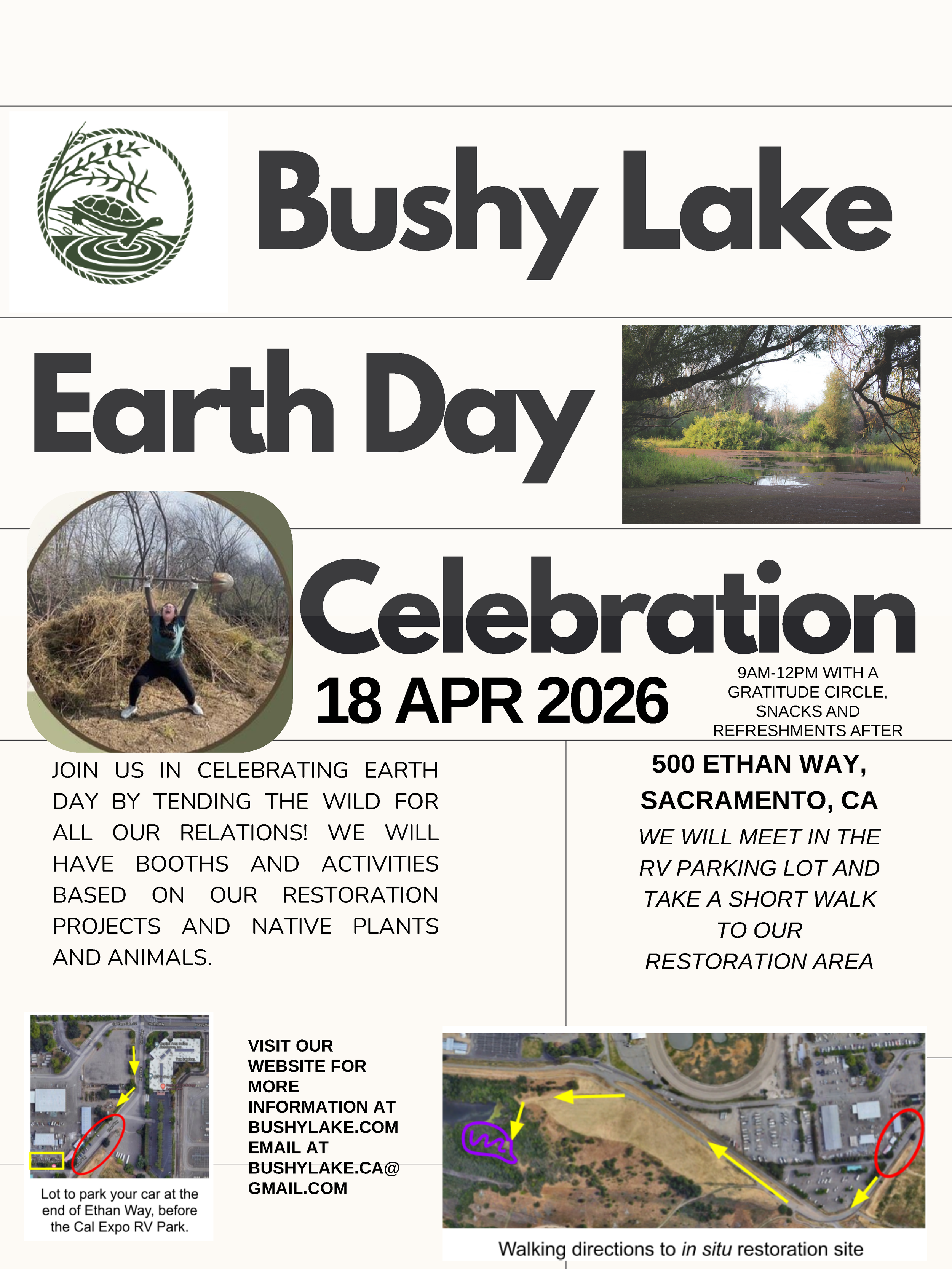 Bushy Lake Earth Day