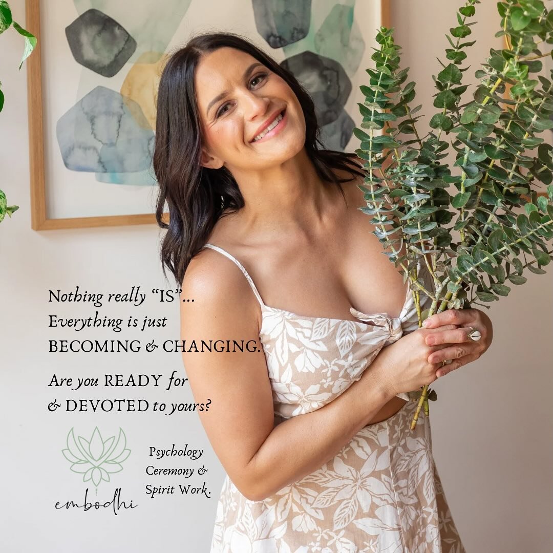 You will have noticed some CHANGES around Embodhi... Psychology is still currently at the core of what I offer. (Noting that Psyche&rsquo;s original definition is Soul)...
&bull;
I have always been committed to a path of consciousness evolution &amp;