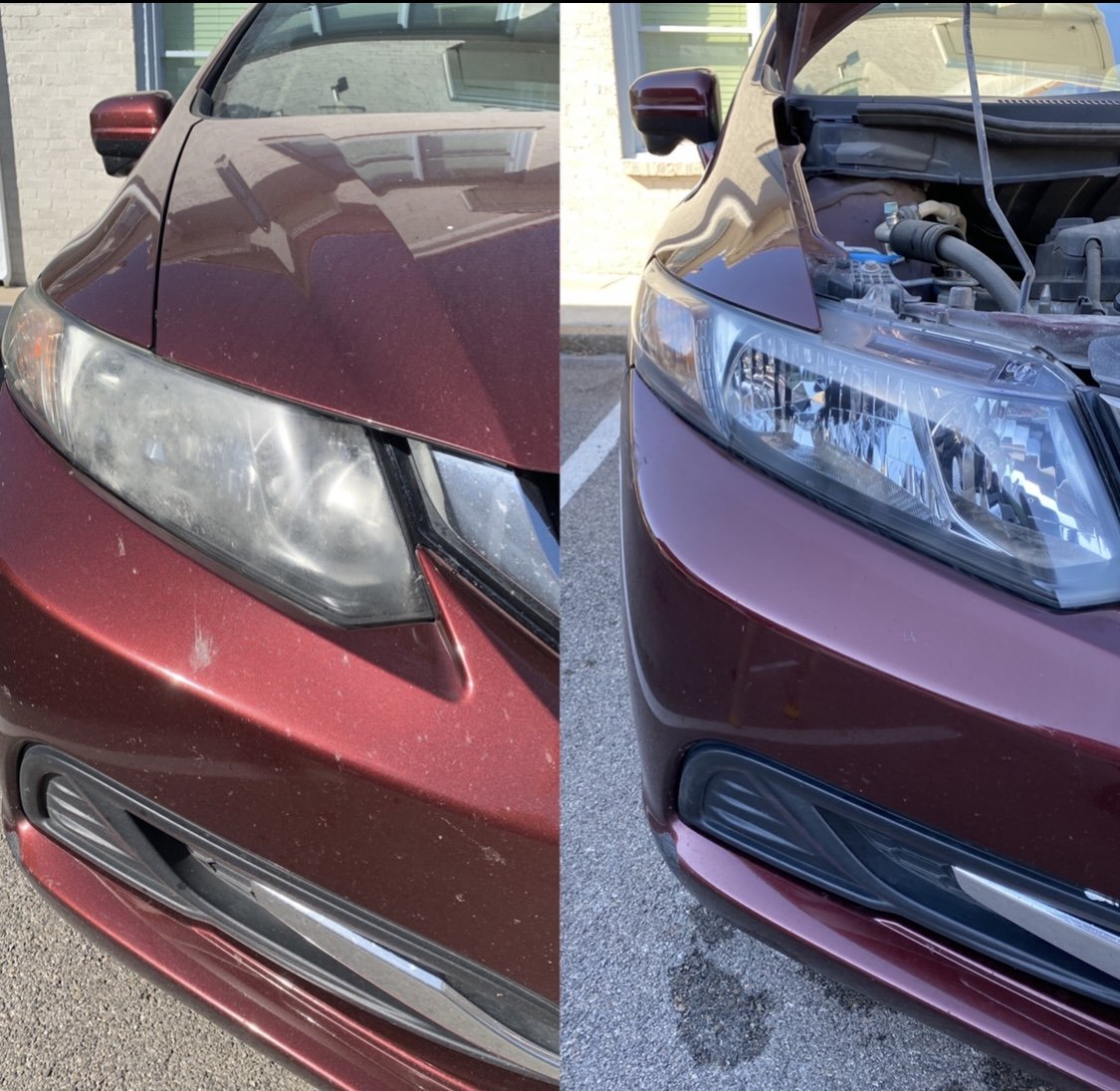 Headlight Restoration in Dallas TX - Restoring Dull or Foggy Headlights -  Sweet's Auto Detailing