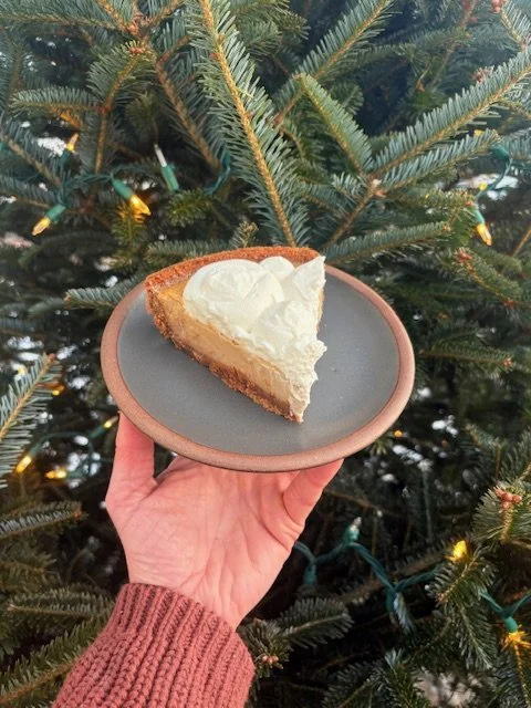EGGNOG CUSTARD PIE